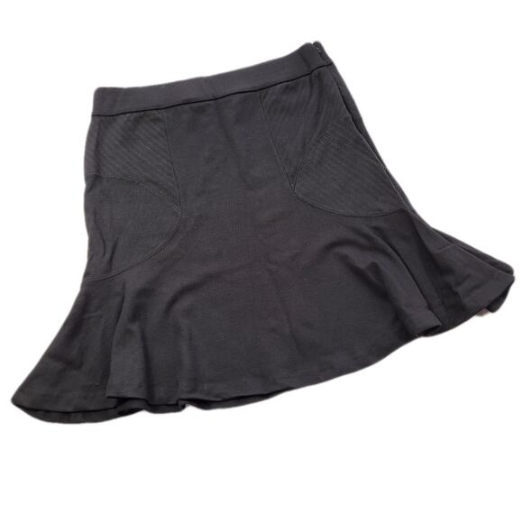 Wendy Williams Black Ponte Knit Skirt size Small - Picture 1 of 8